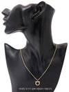 Gancini Crystals Necklace Gold - SALVATORE FERRAGAMO - BALAAN 9