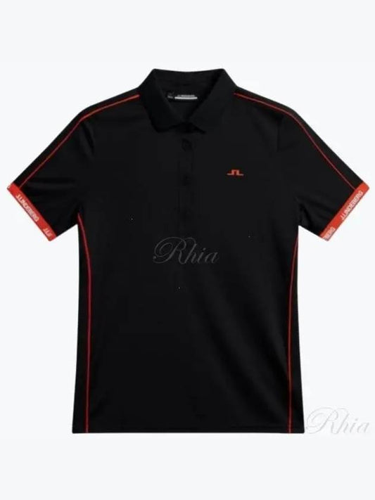 Demi Polo Shirt Black - J.LINDEBERG - BALAAN 2