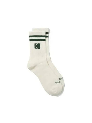 KODAK Logo Wool Socks GREEN - KODO - BALAAN 1