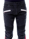 Men's Slim Biker Jeans Black - BALMAIN - BALAAN 6