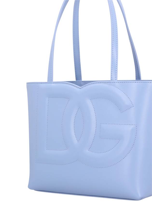 DG logo tote bag light blue - DOLCE&GABBANA - BALAAN 4