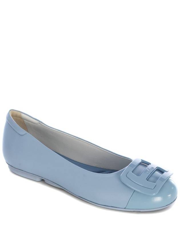 Flat Shoes HXW6610FH80R3M U030 Sky Blue - HOGAN - BALAAN 4