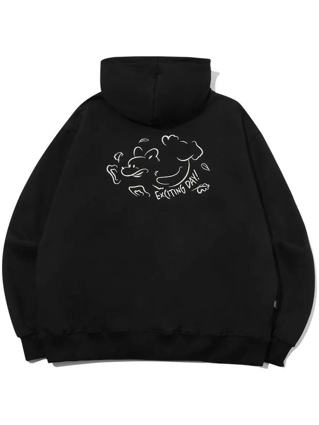 Exciting Day Embroidered Hoodie Black - CPGN STUDIO - BALAAN 3