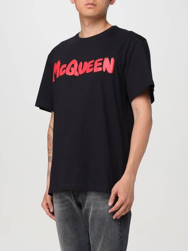 T-shirt di cotone Alexander McQueen - ALEXANDER MCQUEEN - BALAAN 4