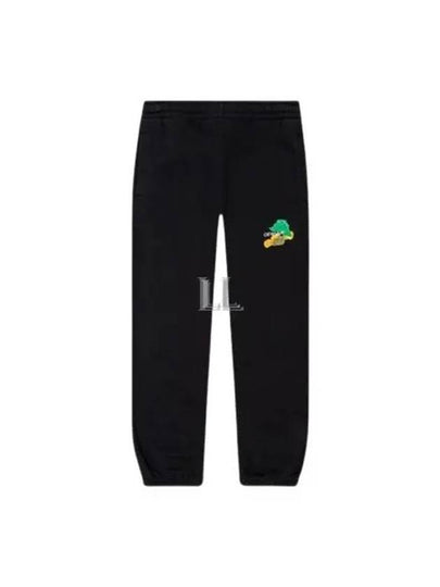 Men's Brush Arrow Track Pants Black - OFF WHITE - BALAAN 2