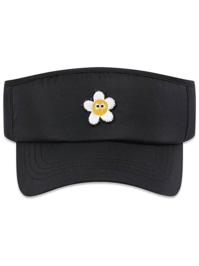 Daisy Patch Sun Visor Black MCSS24SPT2BK - MACKY - BALAAN 2