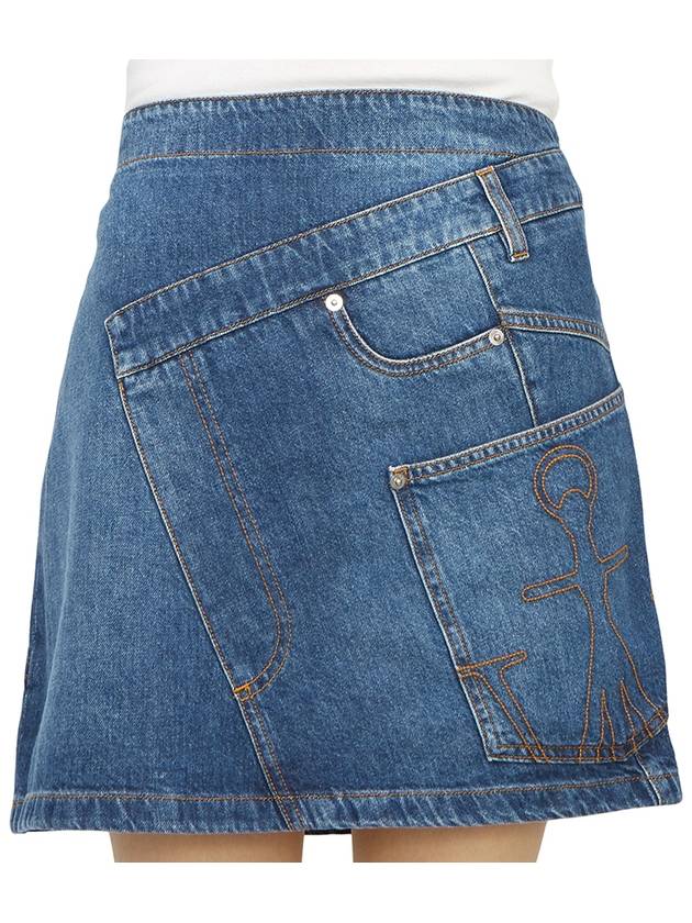 Denim Skirt DK0020PG1499804 Blue - JW ANDERSON - BALAAN 8