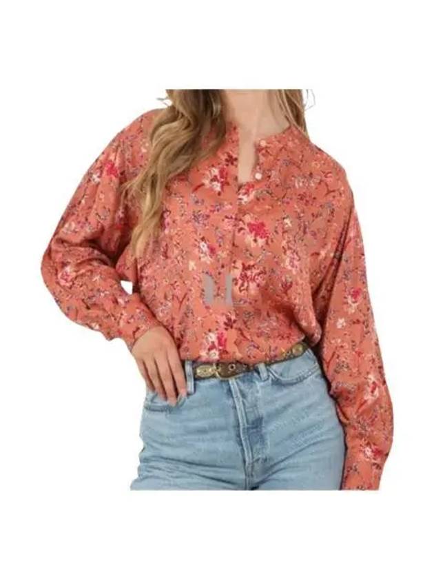 Catchell Floral Blouse Orange - ISABEL MARANT - BALAAN 2