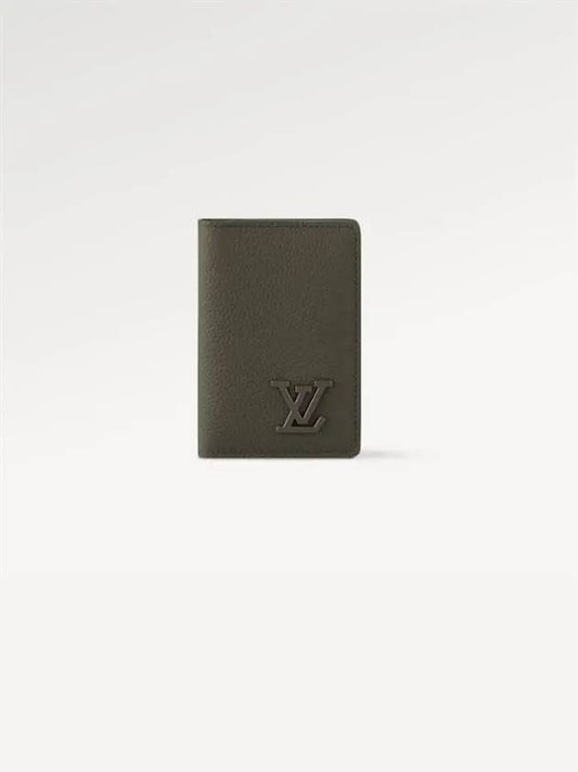 Aerogram Pocket Organizer Khaki - LOUIS VUITTON - BALAAN 2