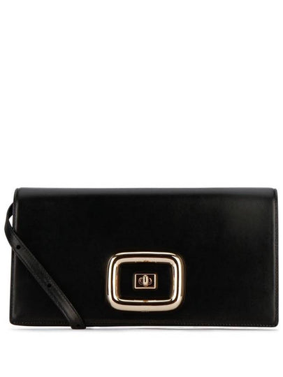 Viv Chalk Cross Bag Black - ROGER VIVIER - BALAAN 2