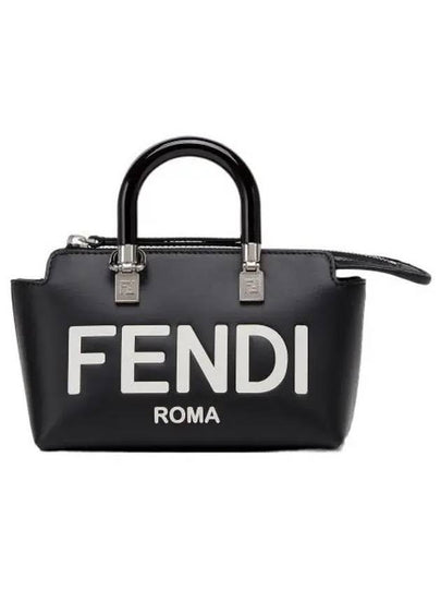 By The Way Small Leather Tote Bag Black - FENDI - BALAAN 2