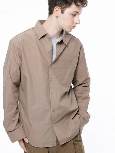 Men s M243SH01BE Standard Polygon Pocket Shirt Beige - CHANCE'S NOI - BALAAN 1