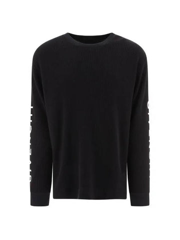 Logo Classic Fit Long Sleeve T-Shirt Black - GIVENCHY - BALAAN 1