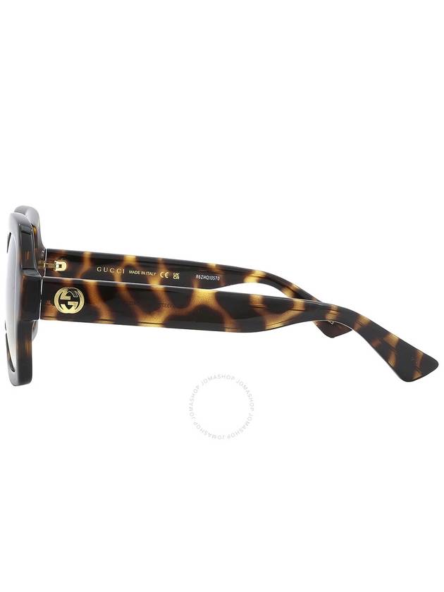 oversized tortoiseshell effect sunglasses GG1337S - GUCCI - BALAAN 4