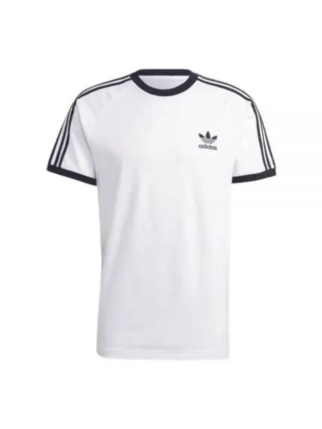 Adicolor Classic 3 Stripe Short Sleeve T-Shirt White - ADIDAS - BALAAN 2