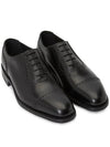 Men's Fleet Leather Oxford Black - LOAKE - BALAAN 4