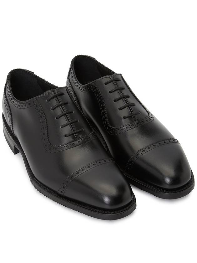 Men's Fleet Leather Oxford Black - LOAKE - BALAAN 4