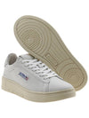 Dallas White Tab Leather Low Top Sneakers White - AUTRY - BALAAN 6