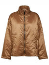 Matisse Padded Zip-Up Jacket Brown - MAX MARA - BALAAN 2