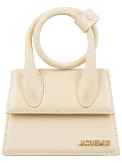 Le Chiquito Noeud Coiled Tote Bag Ivory - JACQUEMUS - BALAAN 2