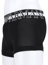 Striped Mega Logo Panties Black - EMPORIO ARMANI - BALAAN 4