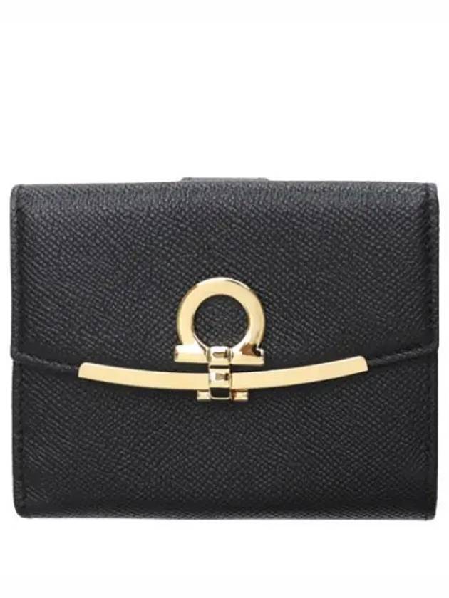 Ferragamo Gancini half wallet - SALVATORE FERRAGAMO - BALAAN 1