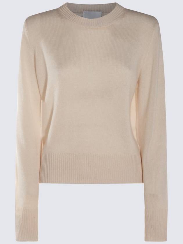 Allude Ecru Wool Knitwear - ALLUDE - BALAAN 1