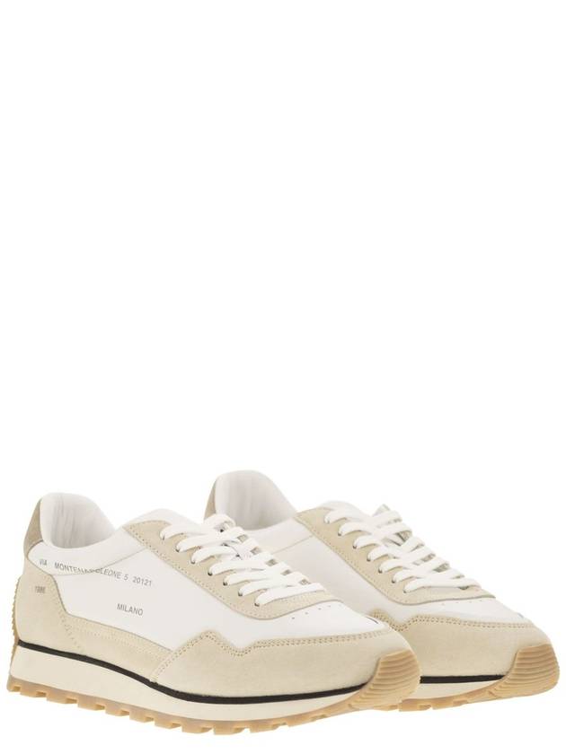 86ER - Leather and suede trainers - HOGAN - BALAAN 4