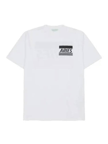 Aries Credit Card Short Sleeve T Shirt White - ARIES - BALAAN 1