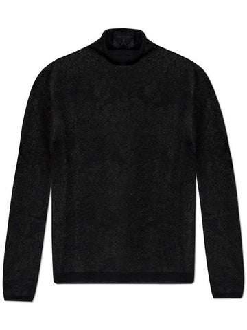 Fabiana Filippi Long Sleeve Turtleneck, Women's, Black - FABIANA FILIPPI - BALAAN 1