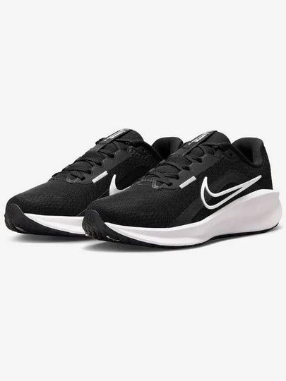 Women's Downshifter 13 Road Low Top Sneakers Black - NIKE - BALAAN 2