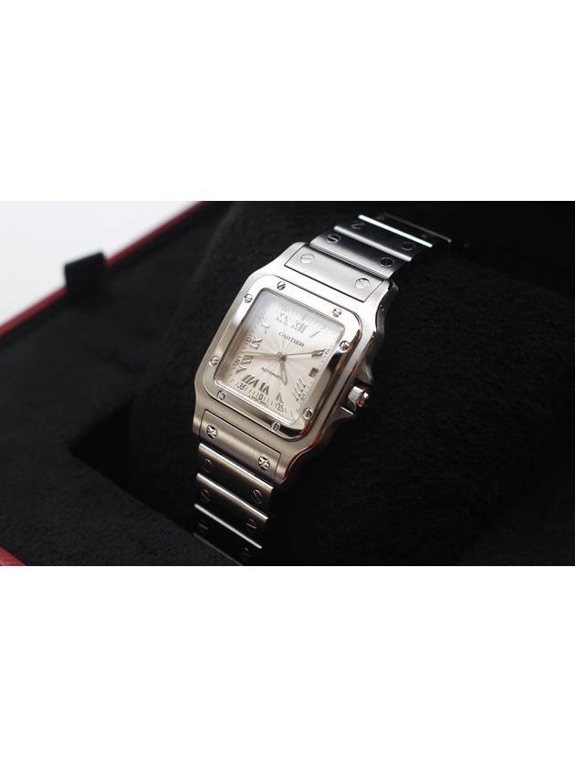 Santos Galve Stereoscopic Large Automatic Steel Watch 2319 - CARTIER - BALAAN 3