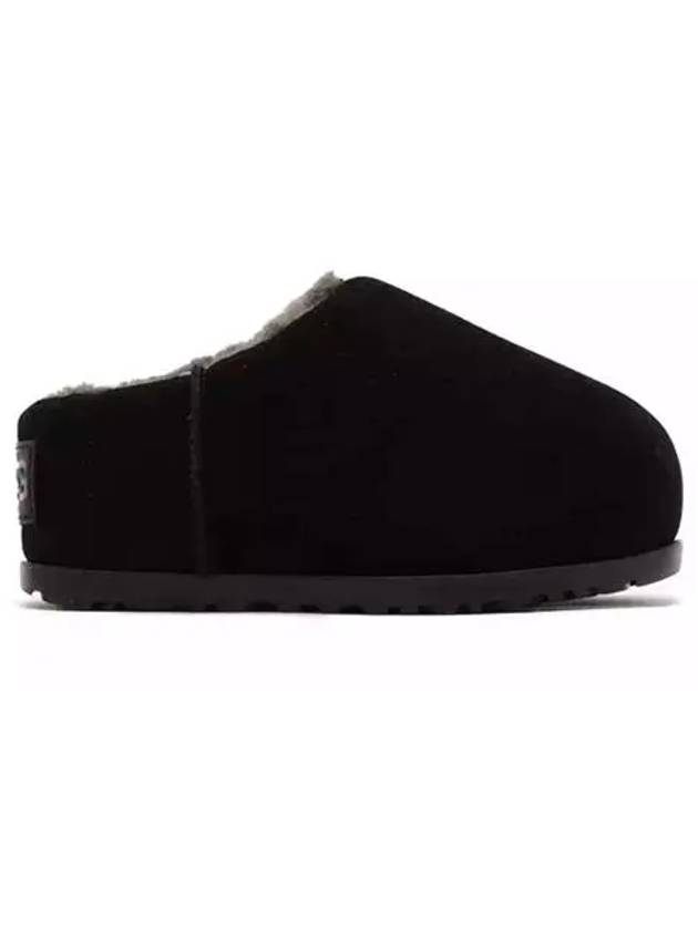 Pumped Fur Slide Sandals Black - UGG - BALAAN 2