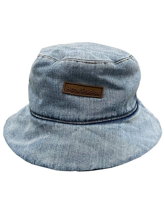 logo denim bucket hat - ACNE STUDIOS - BALAAN 2