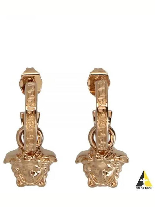 La Medusa Brass Earrings Gold - VERSACE - BALAAN 2