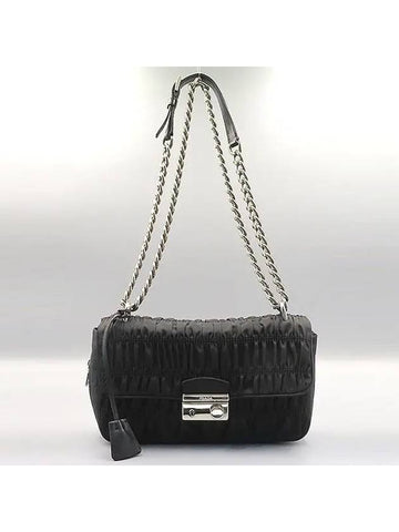 black shoulder bag - PRADA - BALAAN 1