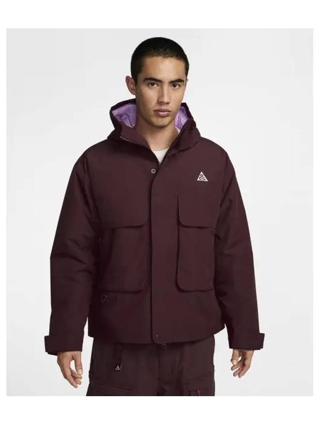 ACG PrimaLoft Skull Peak Storm Fit Jacket M Burgundy Crush Beyond Pink Black Summit White FV8682 652 - NIKE - BALAAN 2