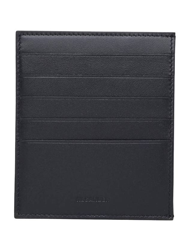 Logo 5-fold Card Wallet Black - JIL SANDER - BALAAN 1