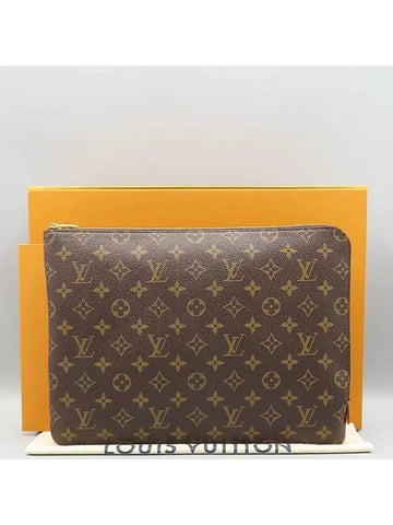 M44499 Monogram Canvas Etuille Voyage MM Clutch Bag - LOUIS VUITTON - BALAAN 1