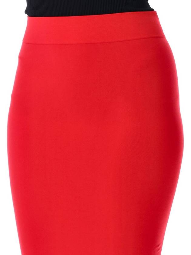 SCULPTING JERSEY MIDI SKIRT - ANDREADAMO - BALAAN 3