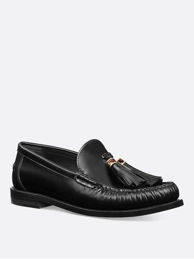 D Academy Brushed Calfskin Loafers Black - DIOR - BALAAN 2