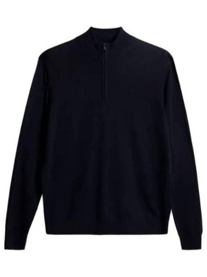 Men's Kiyan Quarter Zipper Knit Top Navy - J.LINDEBERG - BALAAN 2