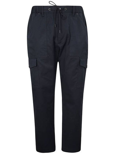 Gabardine Track Pants Royal Blue - MONCLER - BALAAN 2