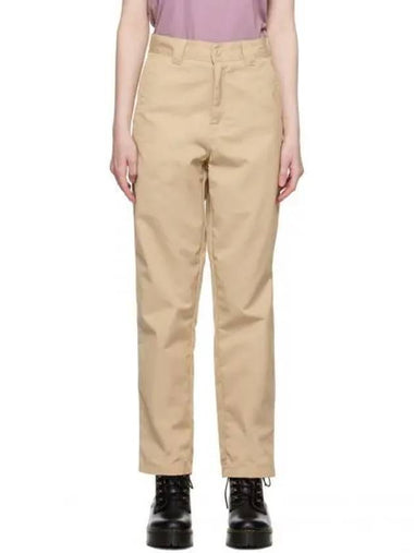 Women s Beige W Master Slacks 231111F087048 270072 1147659 - CARHARTT - BALAAN 1