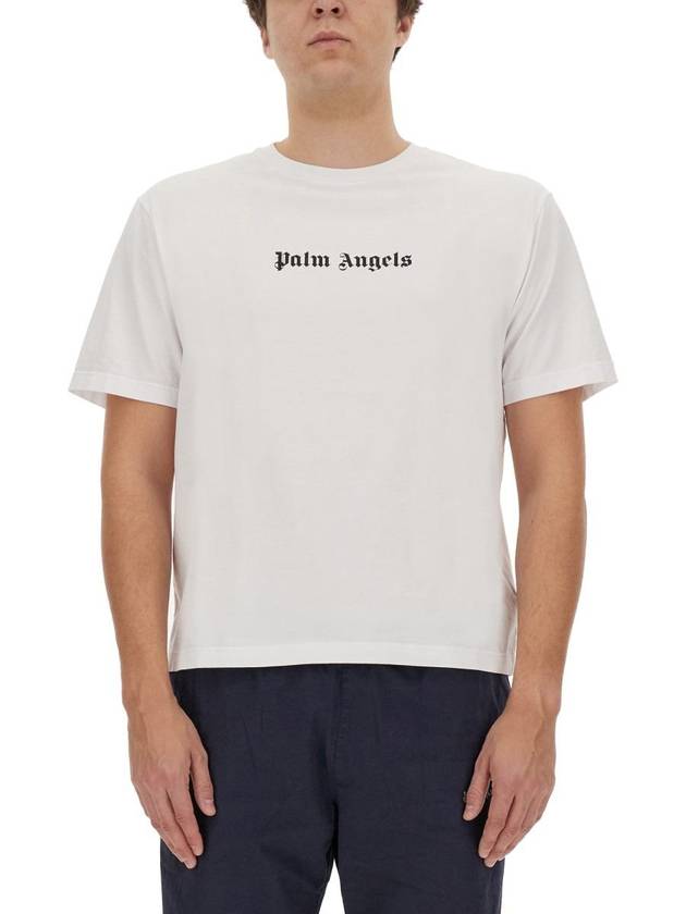 Short Sleeve T-Shirt PMAA089S24JER002 0110 - PALM ANGELS - BALAAN 2