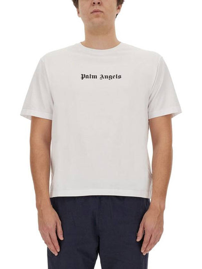 Short Sleeve T-Shirt PMAA089S24JER002 0110 - PALM ANGELS - BALAAN 2