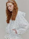 Set_Kitten printed nylon hooded jumper Shorts_White - OPENING SUNSHINE - BALAAN 4