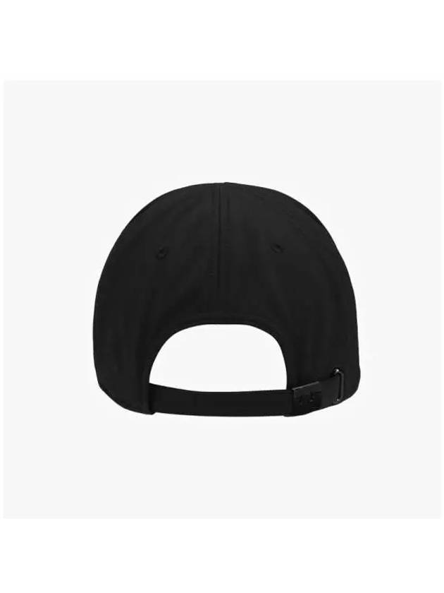 Shell-R Embroidered Logo Ball Cap Black - CP COMPANY - BALAAN 6