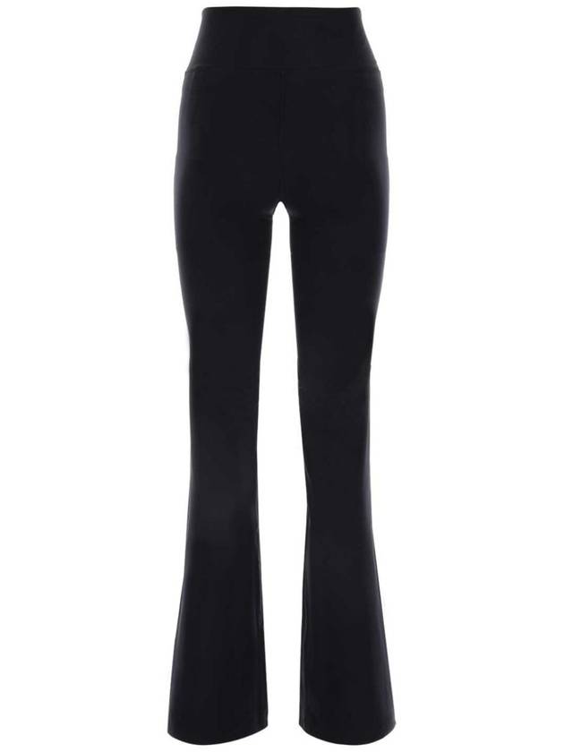 Activewear Flared Slim Fit Pants Black - BALENCIAGA - BALAAN 3