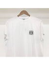 Anagram Logo Cotton Short Sleeve T-Shirt White - LOEWE - BALAAN 2